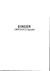 Singer 108W20_W21_espanol.pdf sewing machine manual image preview