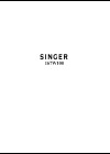 Singer 167W100.pdf sewing machine manual image preview